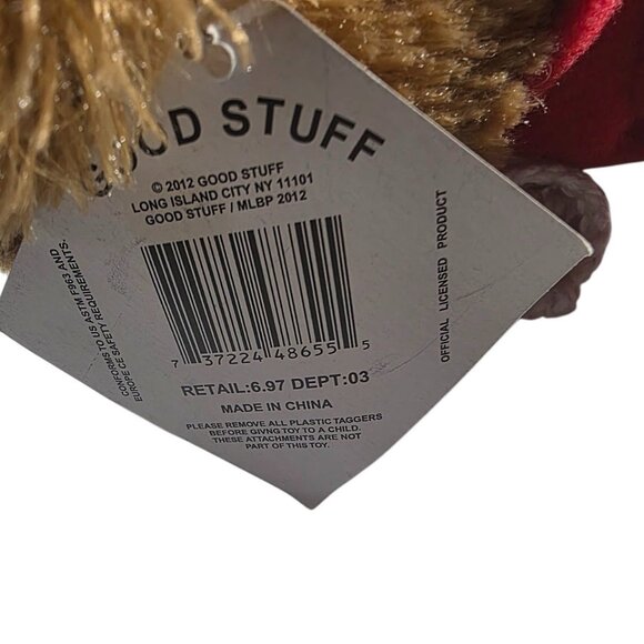 Philadelphia Phillies Plush Teddy Bear Red Hoodie MLB Genuine Merchandise - Picture 7 of 8